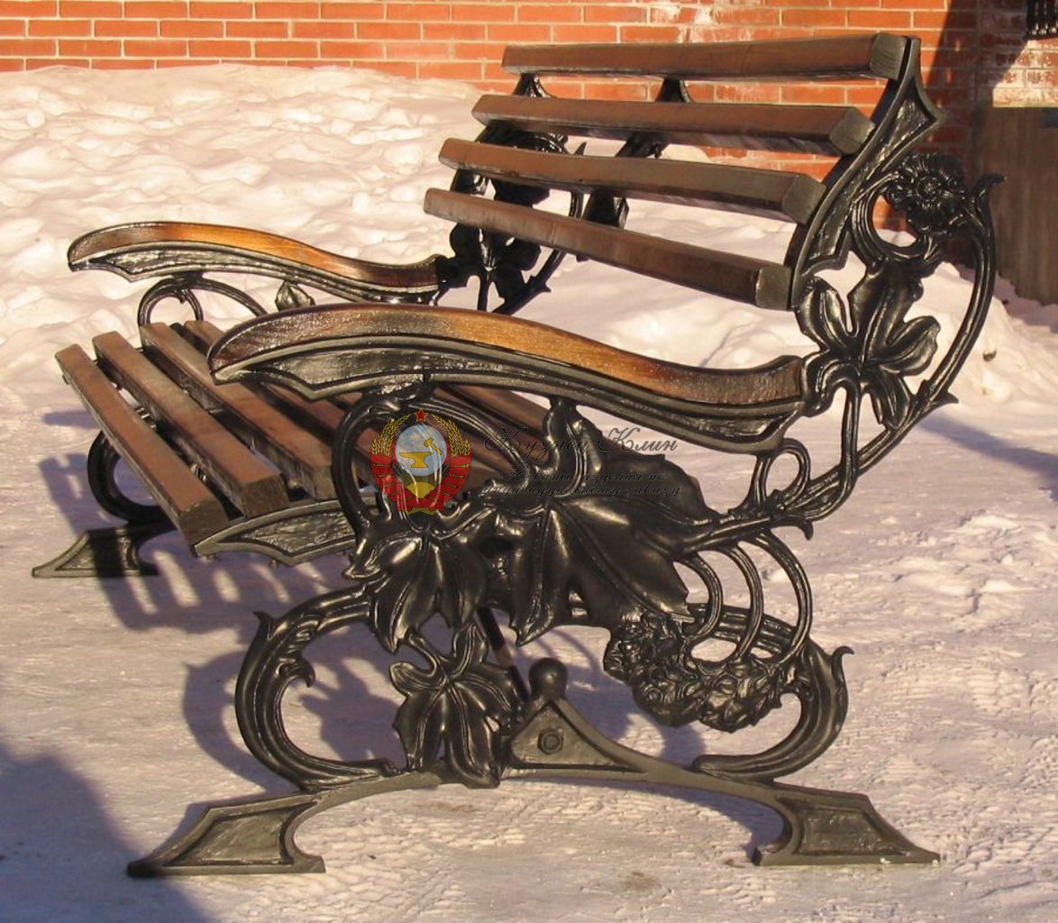 Лавка кованая