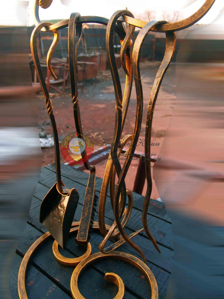 Кованый комплект для гриля