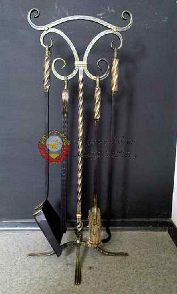 Кованый комплект для печи