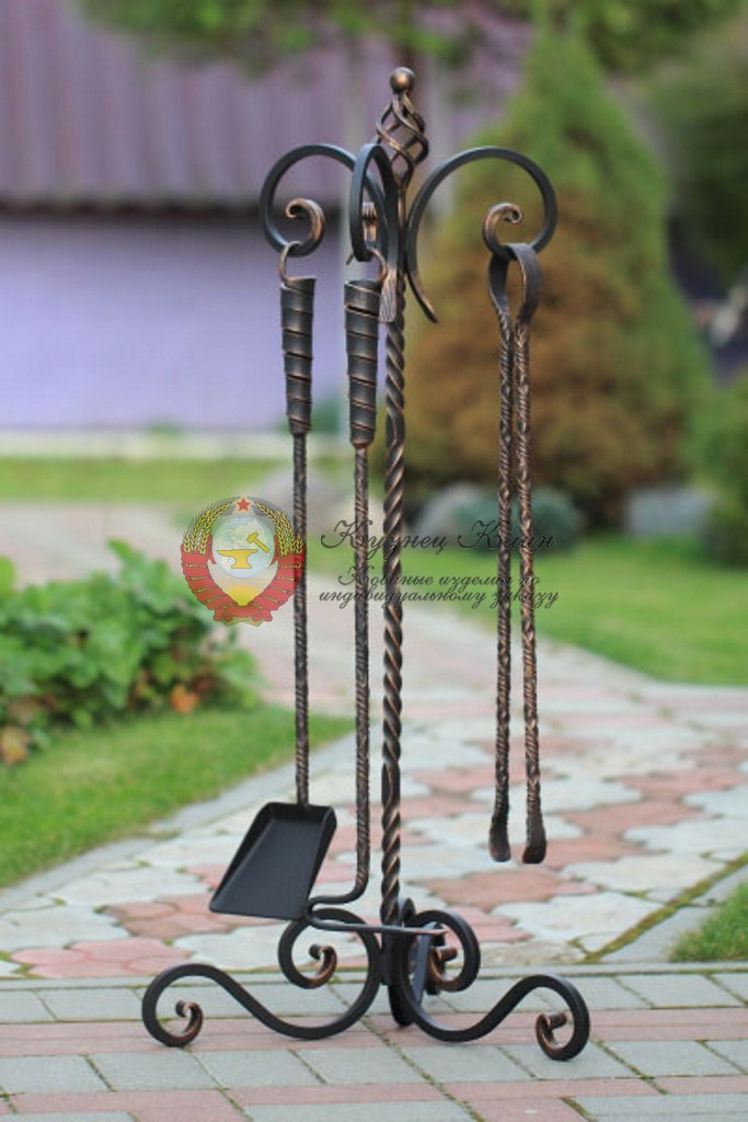 Кованый комплект для подарка