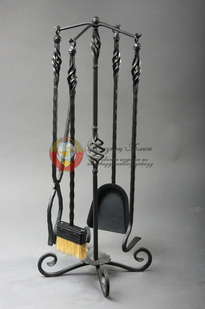 Кованый комплект с зажимом