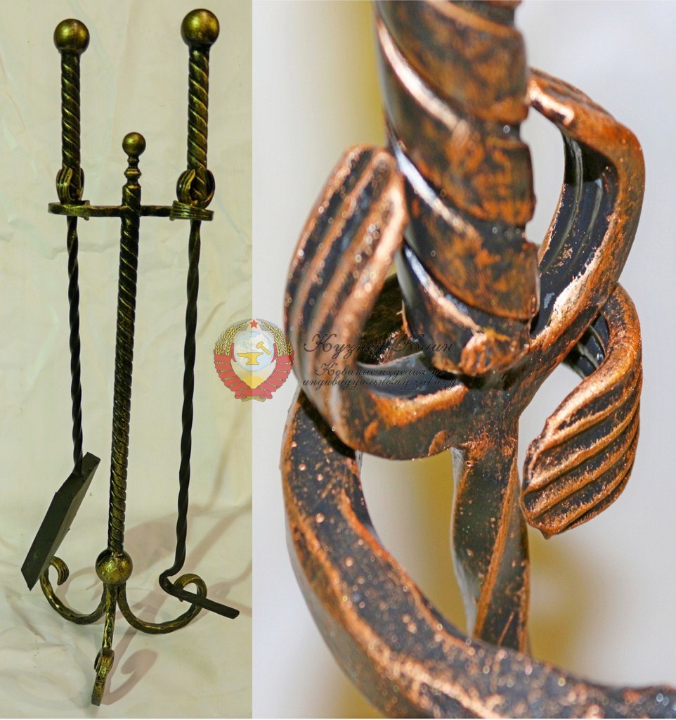 Образец кованых ручек