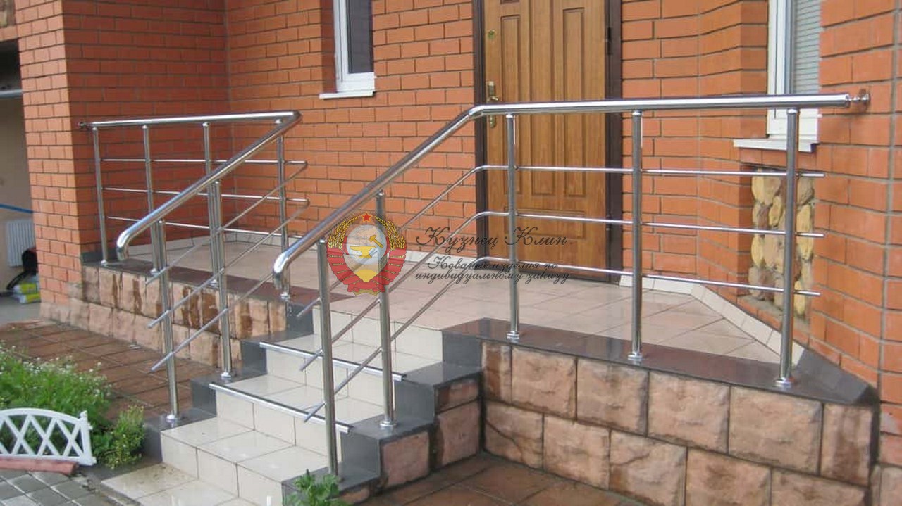 Входная группа из нержавейки