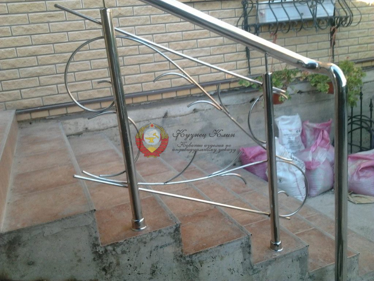 Нержавейки перила прутик