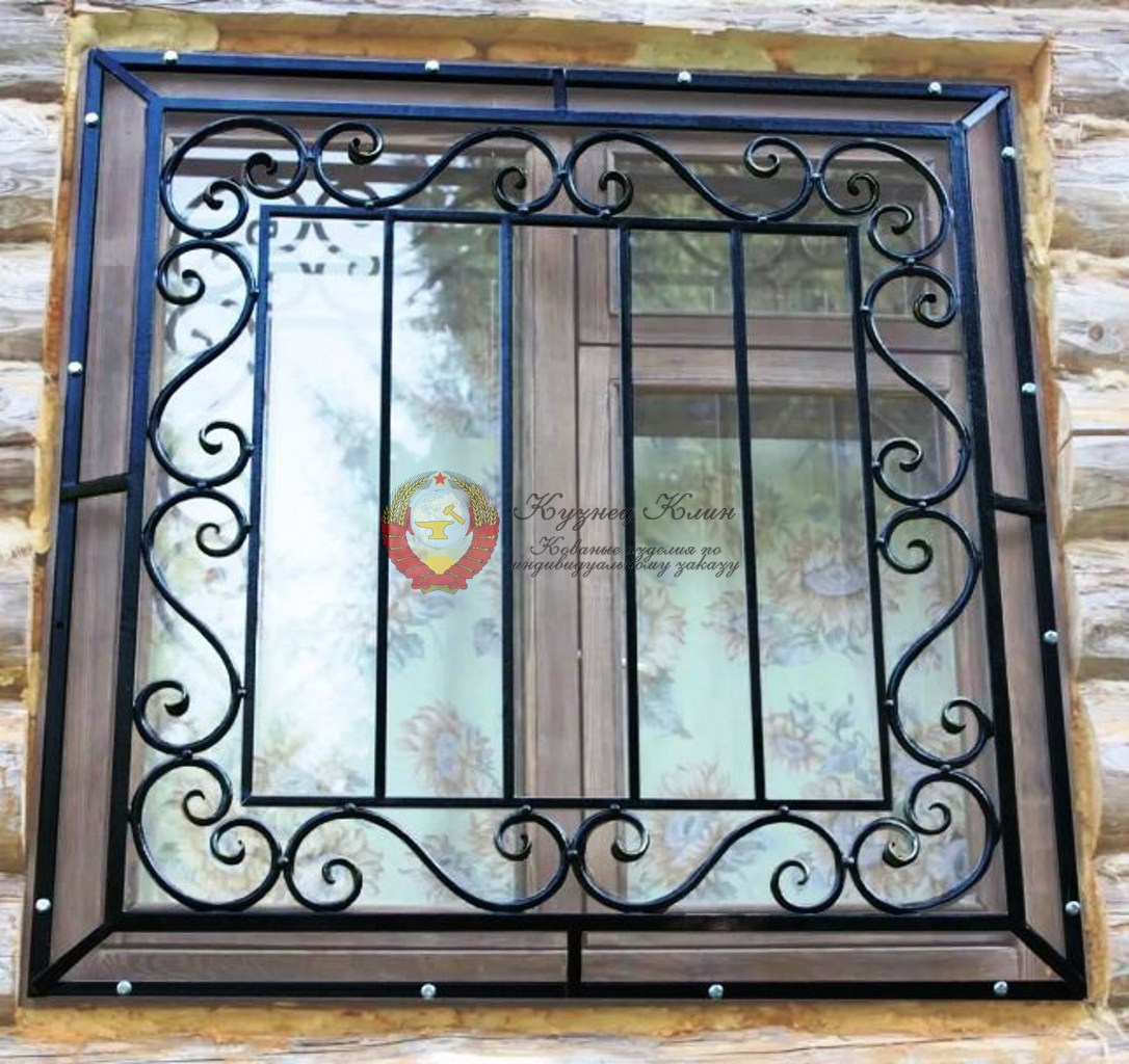Решетка кованая в русском стиле