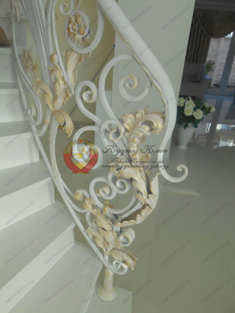 Кованые перила приглошение