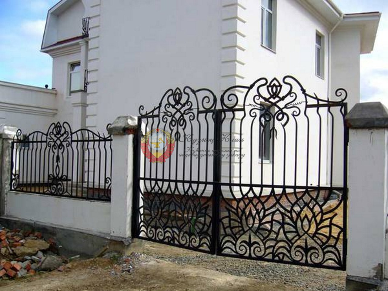 Кованые ворота 4