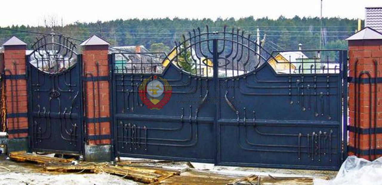 Кованые ворота 7