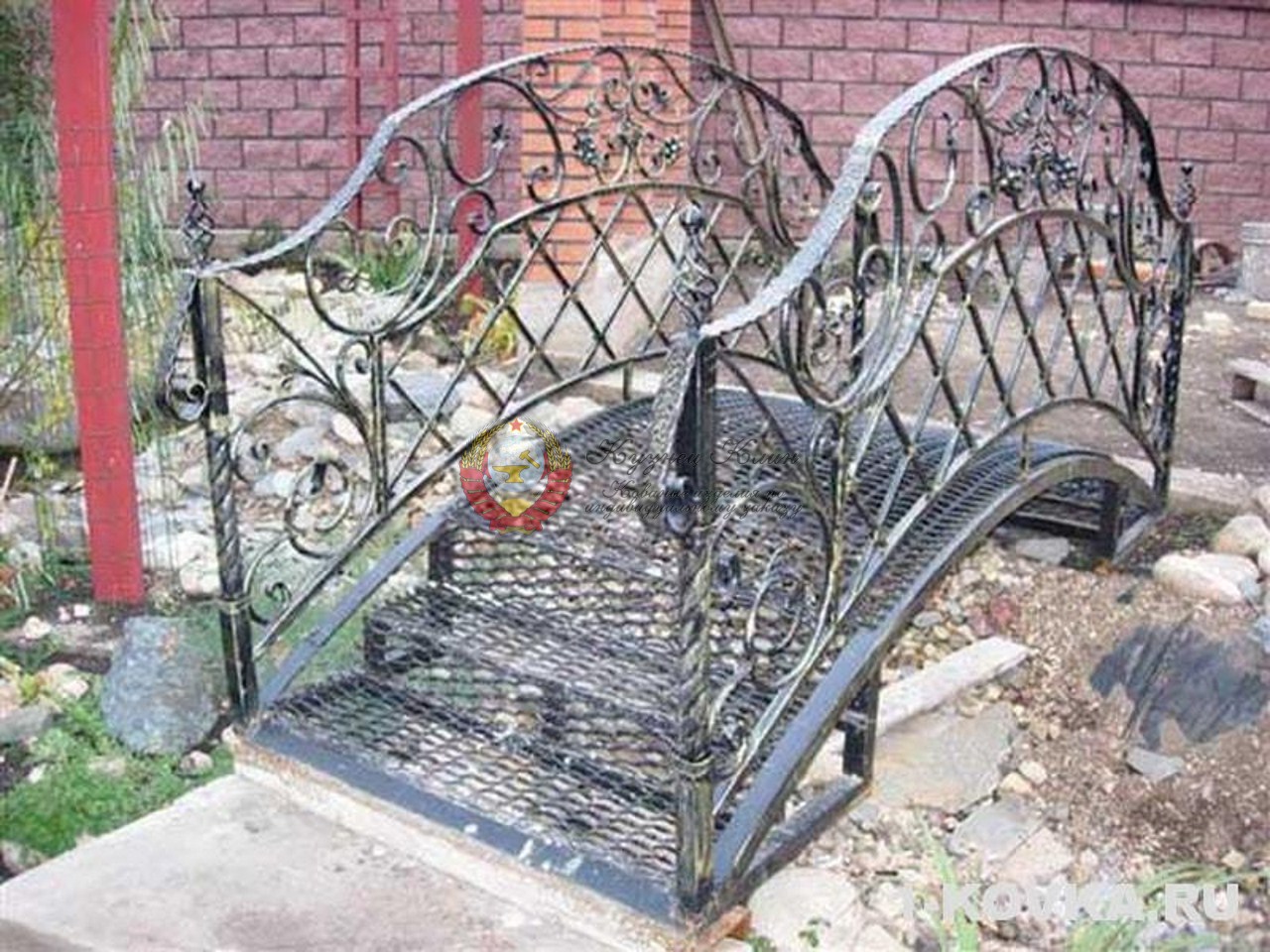 Кованый мостик ожурный