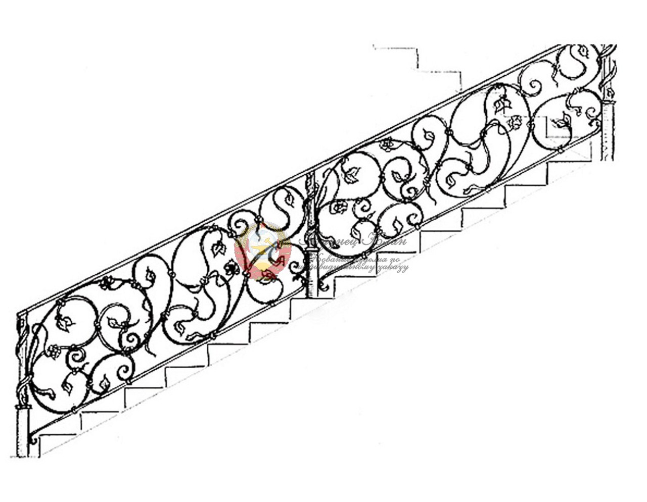 Проект готовый для перил