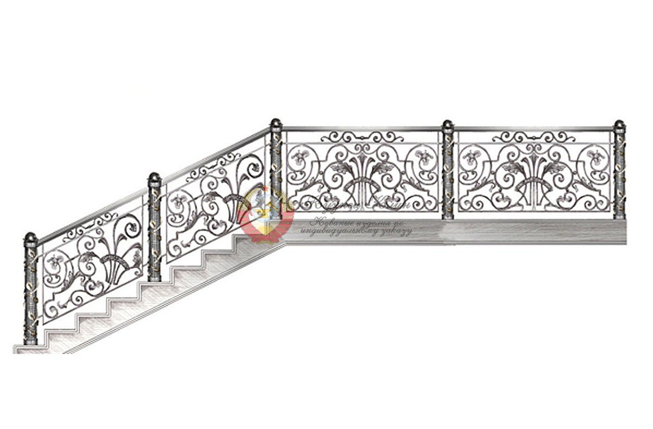 Эскиз ограждения работа архитектора рестовратора