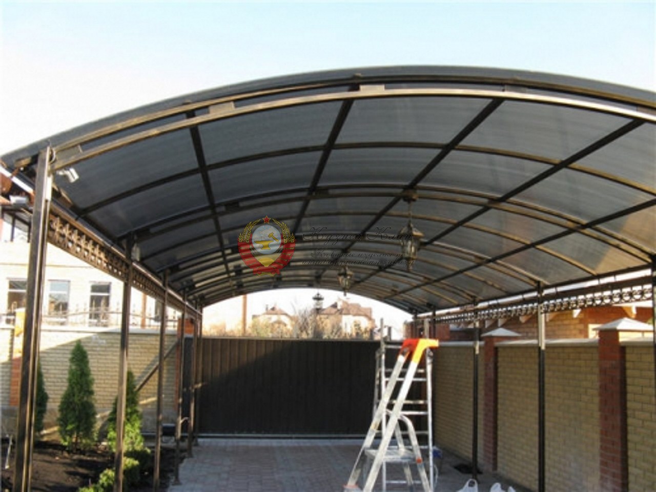 Автонавес сварной отвод на одну сторону