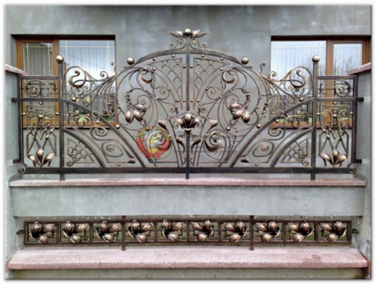Забор кованый работа художника