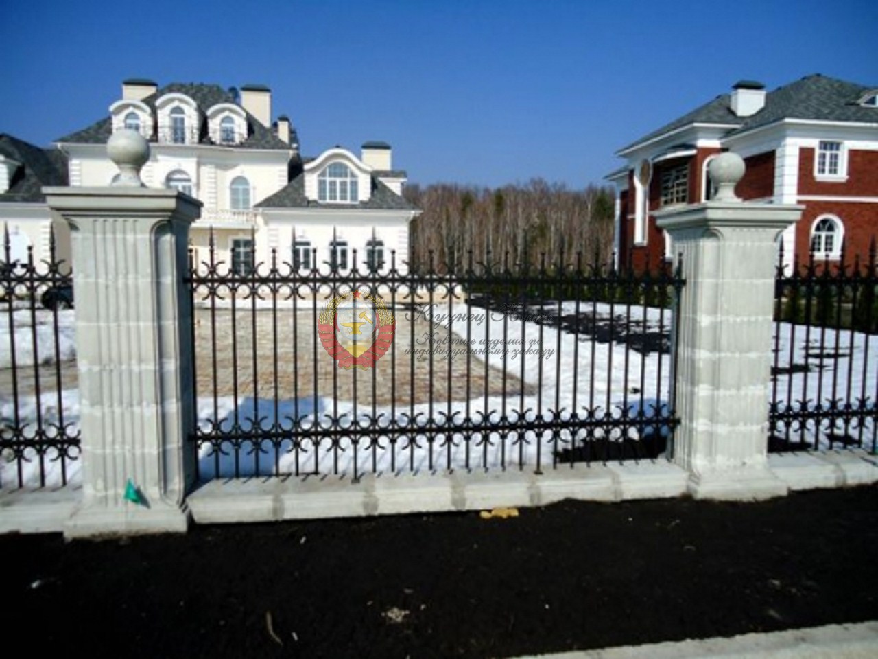 Секция кованого забора