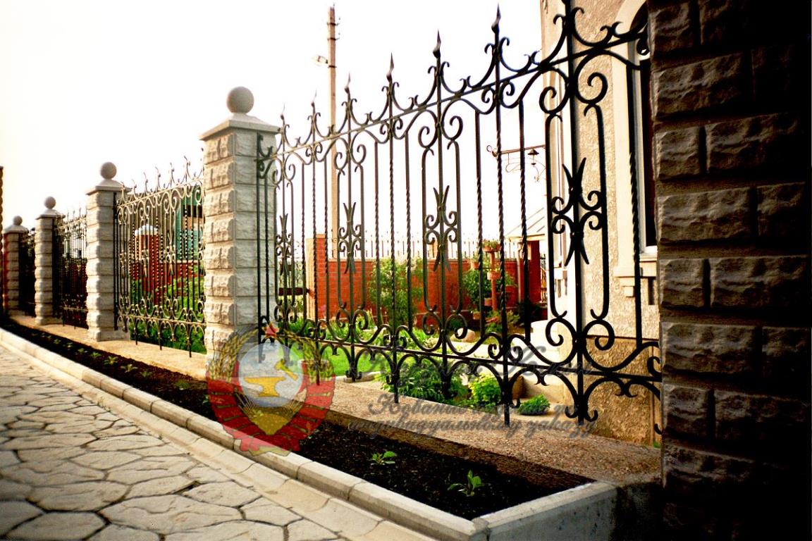 Кованый звбор высокий