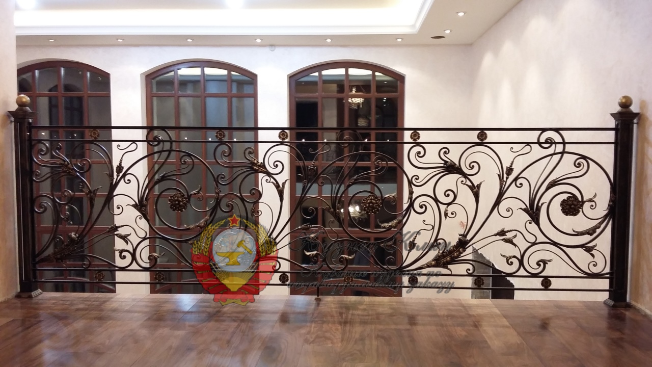 Кованое ограждение второй свет