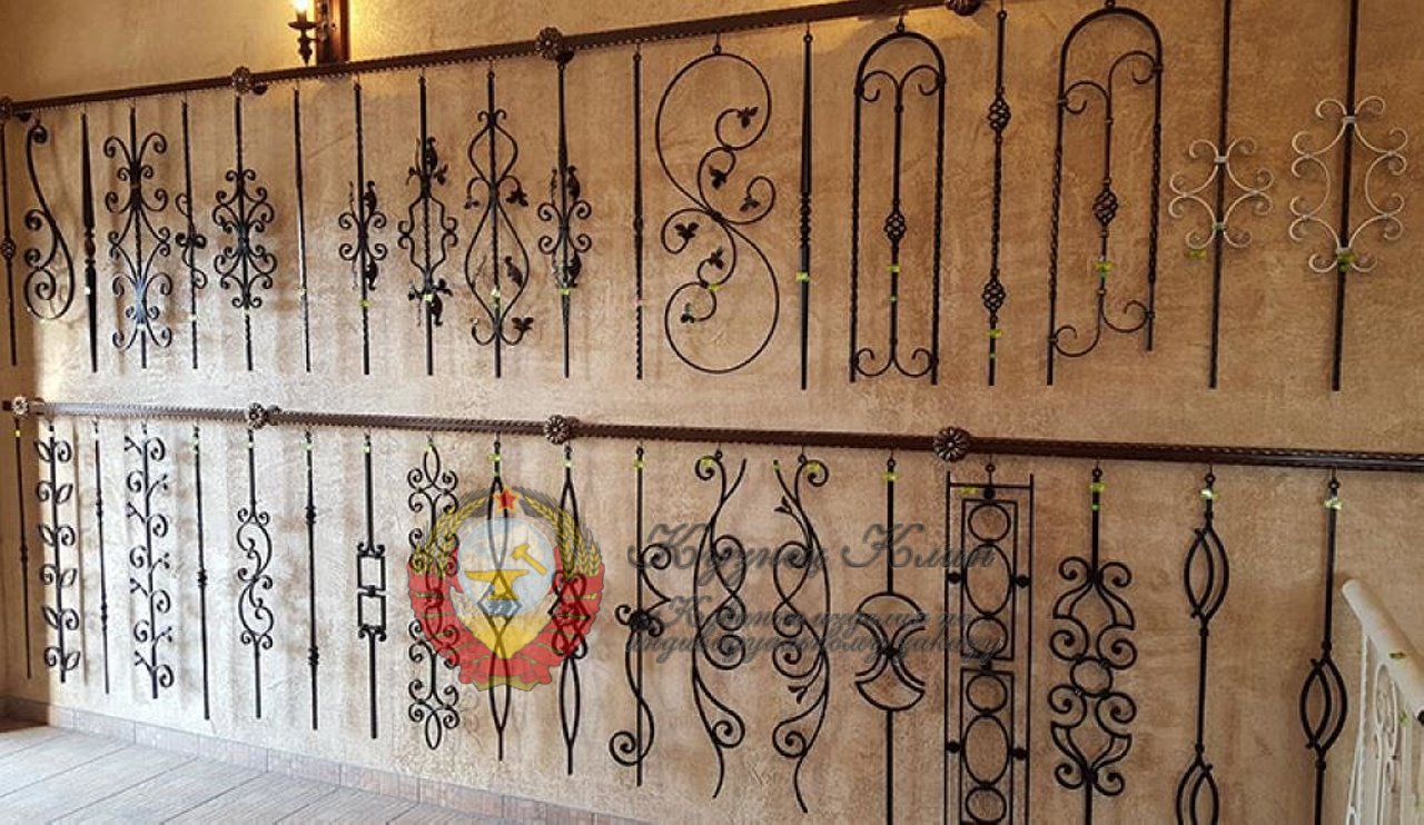 Перила кованые элемент  балясина