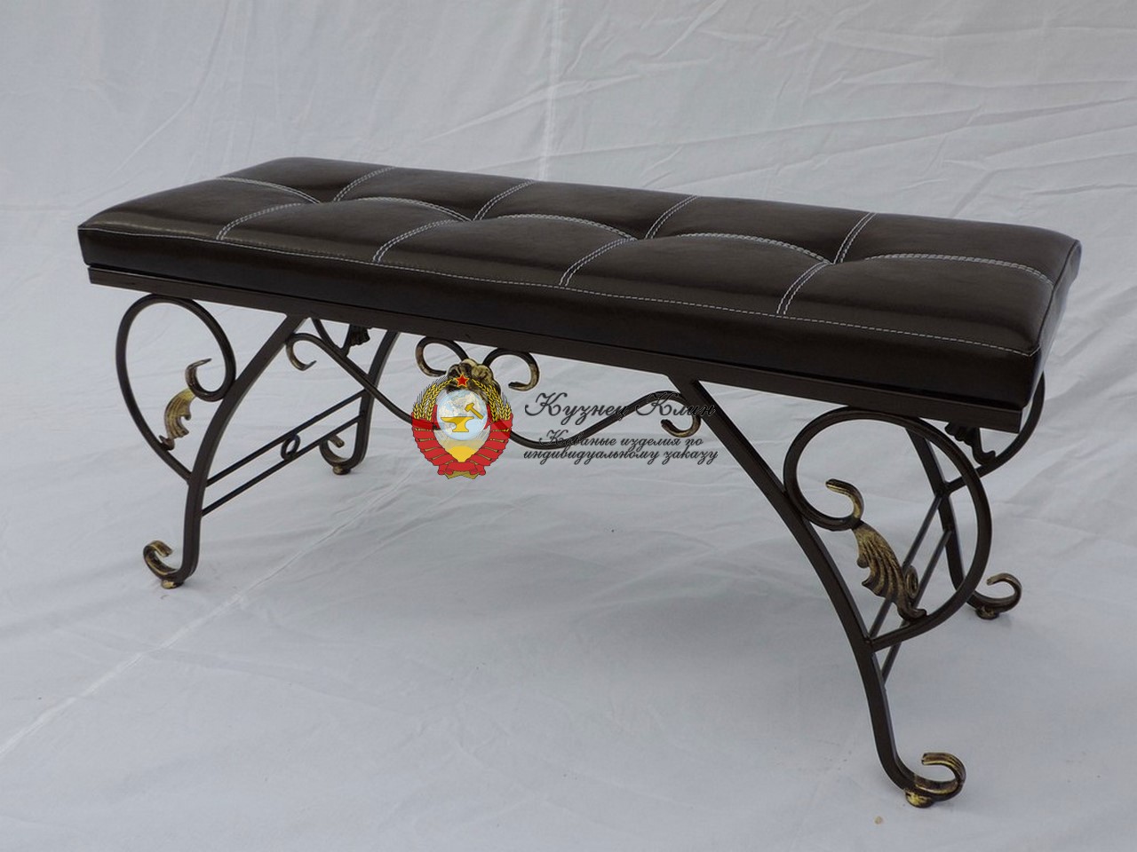 Кованая скамья классик