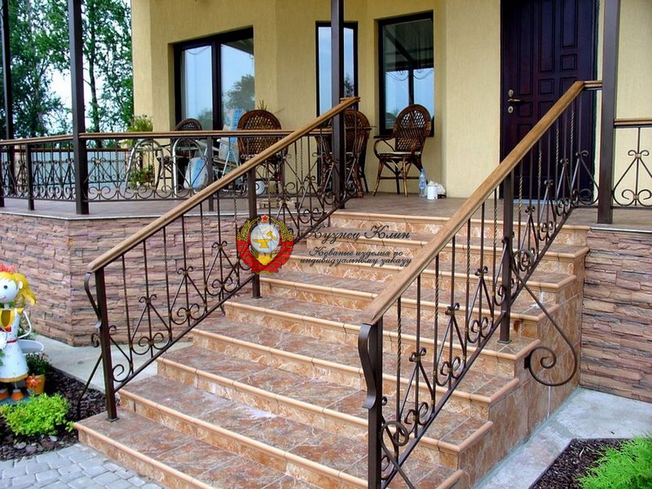 Перила простые