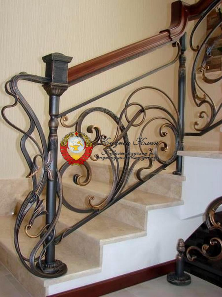 Кованое приглашение в стиле модерн