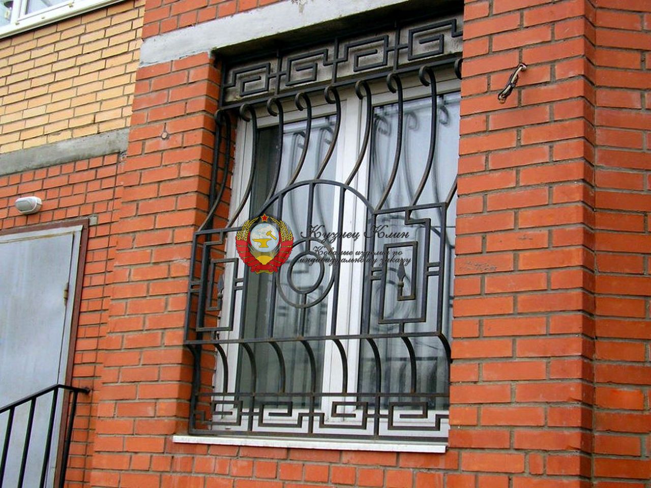 Кованая решетка готика