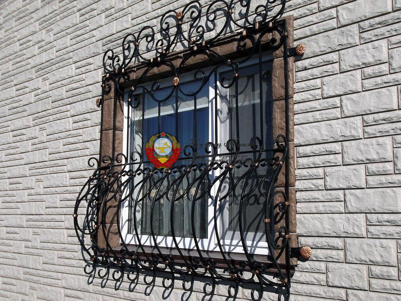 Оконная решетка дутая