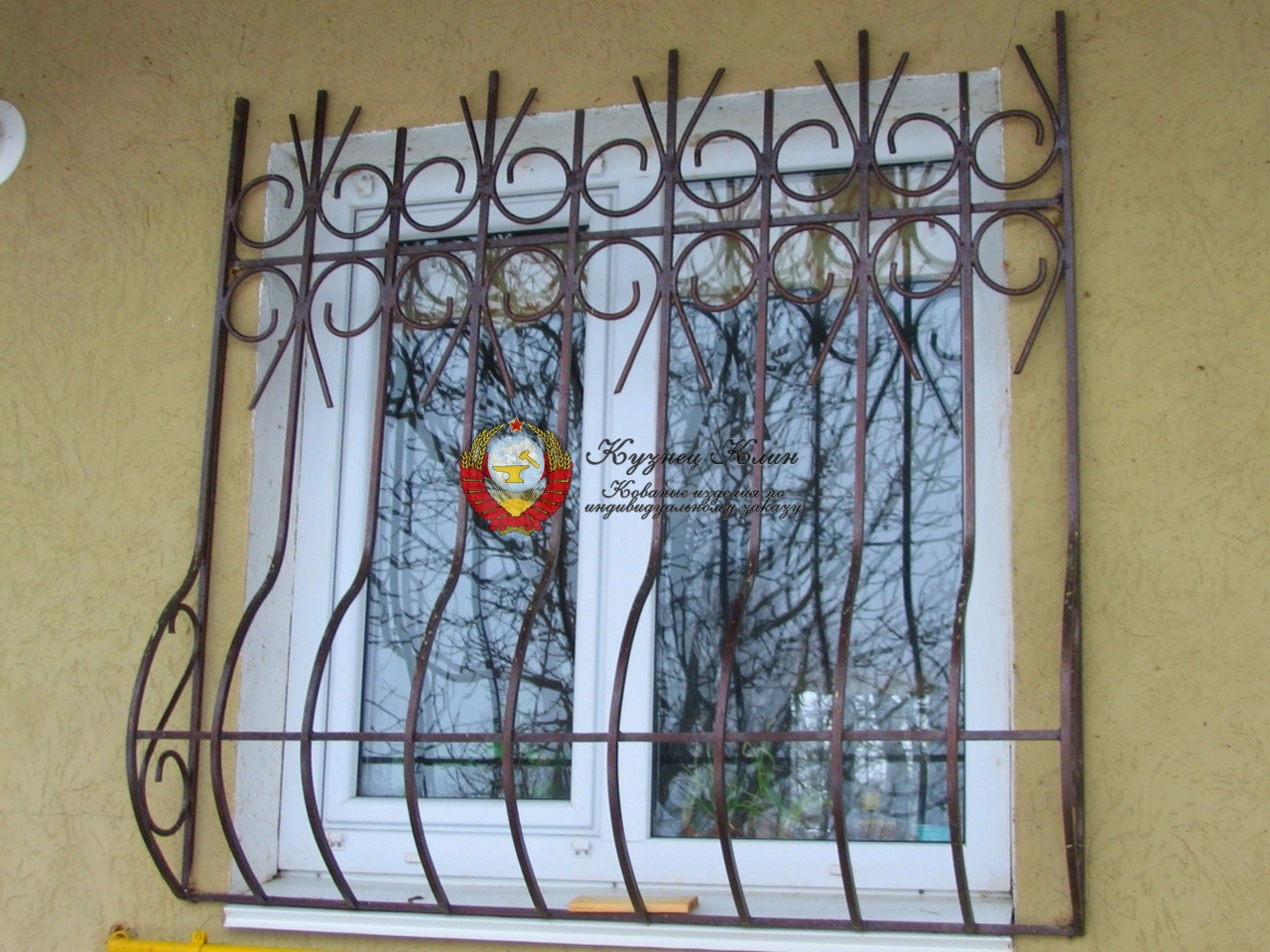 Решетка сварная с ковкой