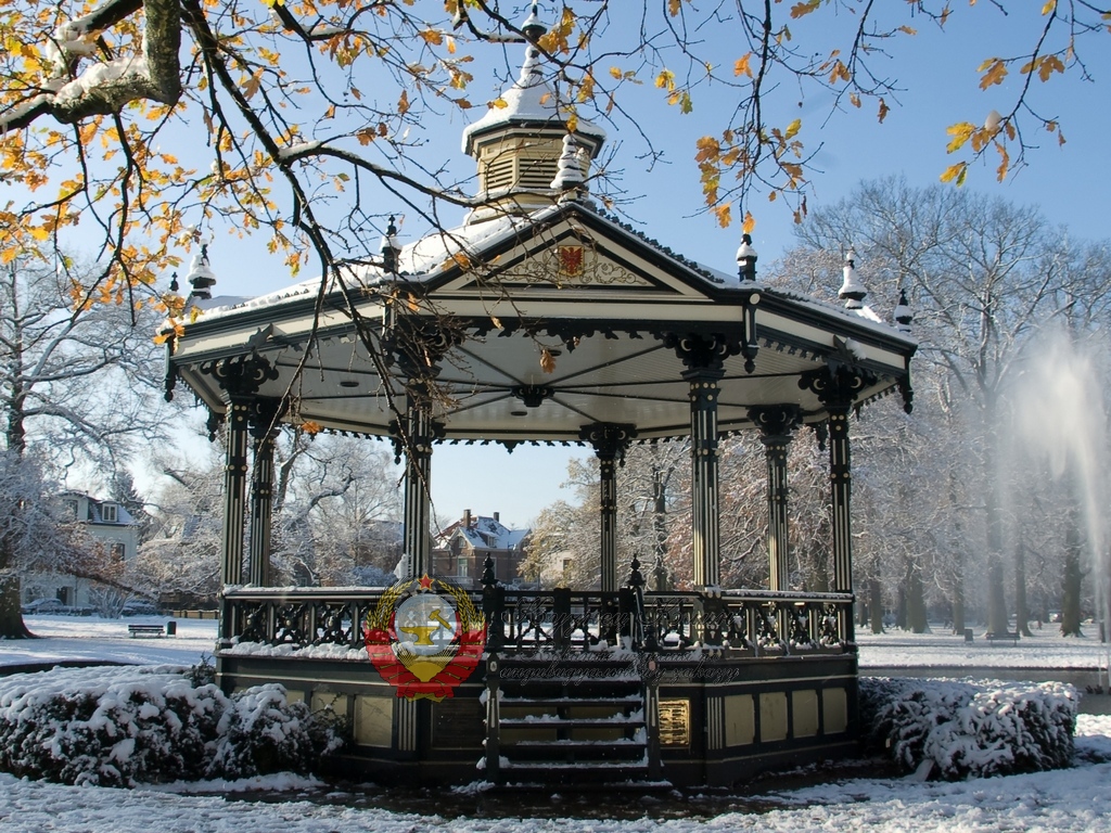 Кованая беседка для купели