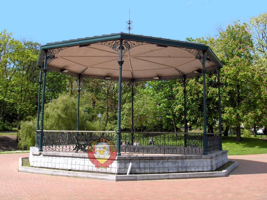 Кованая беседка парковая