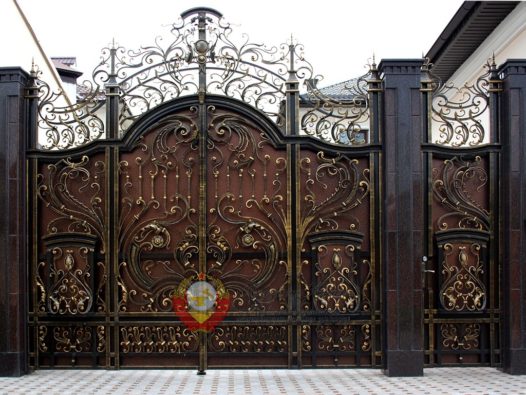 Кованые врота царские