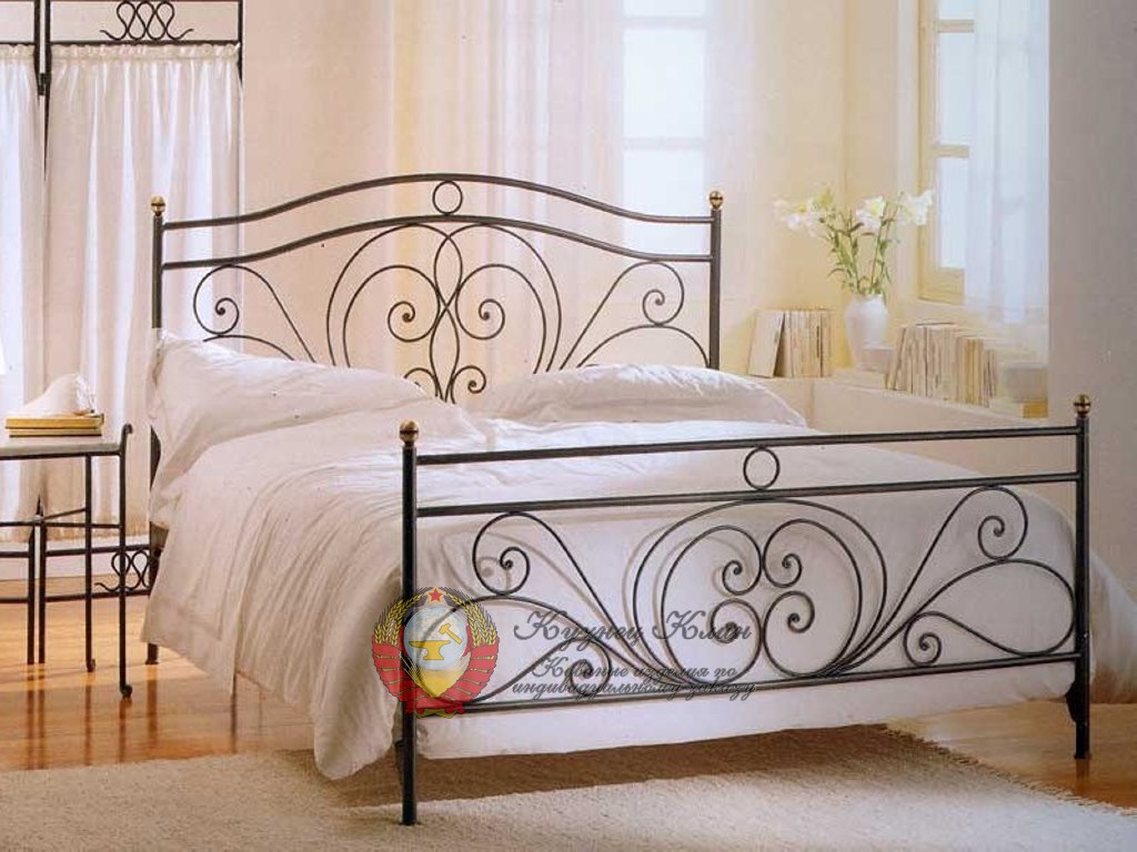 Кованая кровать детская