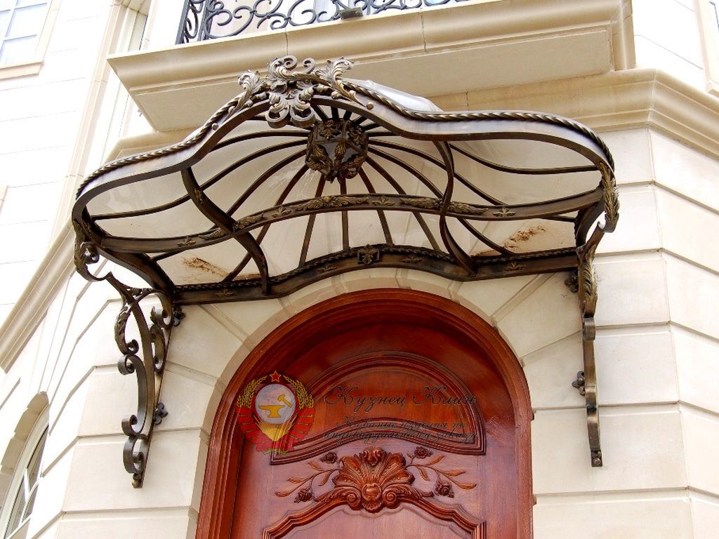 Кованый навес Венеция