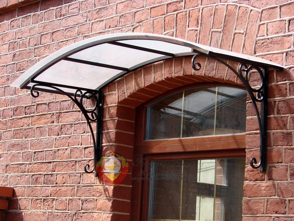 Кованый навес Лофт