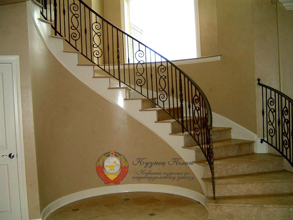 Кованые перила ноты