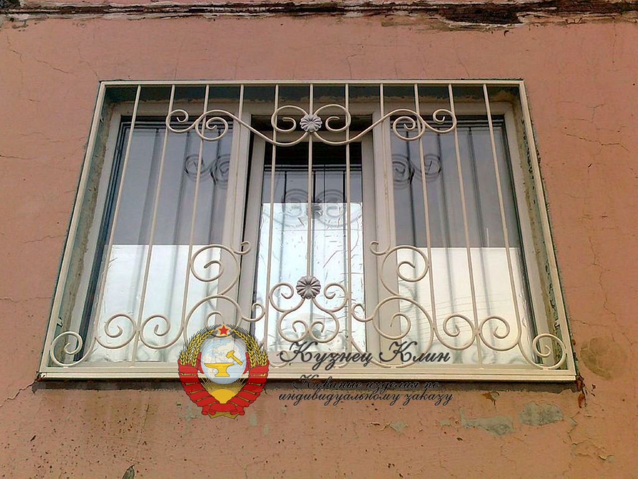 Кованая решетка  простая