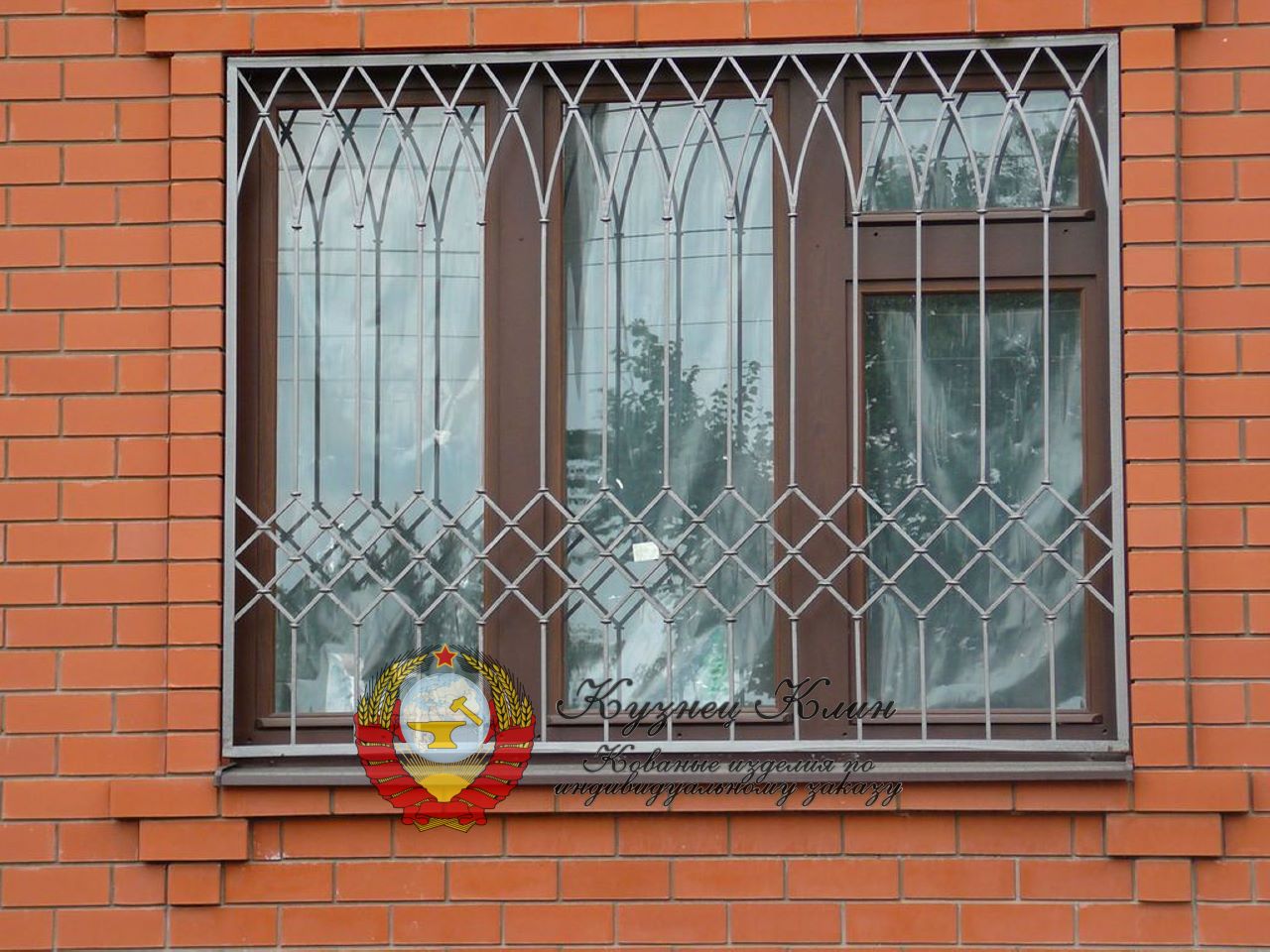 Кованая решетка в восточном стиле