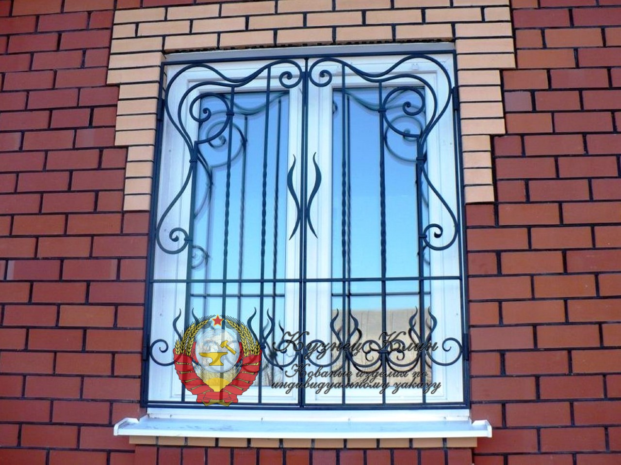 Кованая решетка простой эскиз