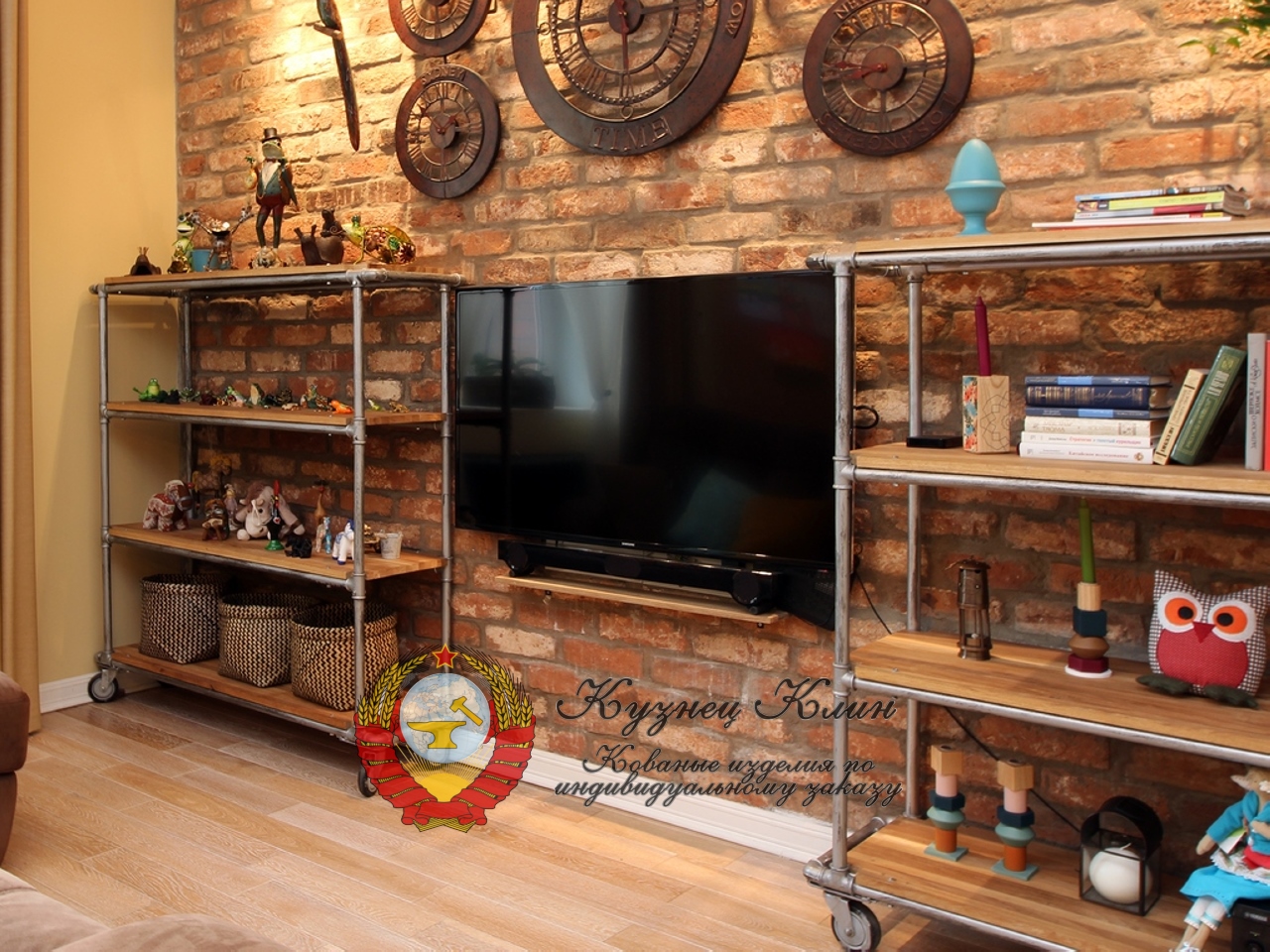 Вешалки, полки, стеллажи, тумбы ЛОФТ-11