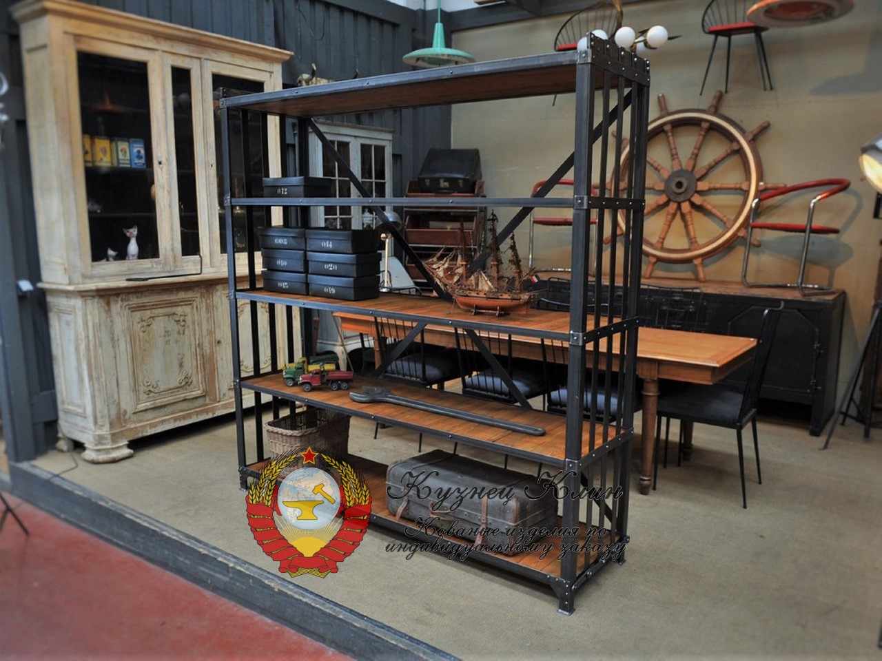 Вешалки, полки, стеллажи, тумбы ЛОФТ-16