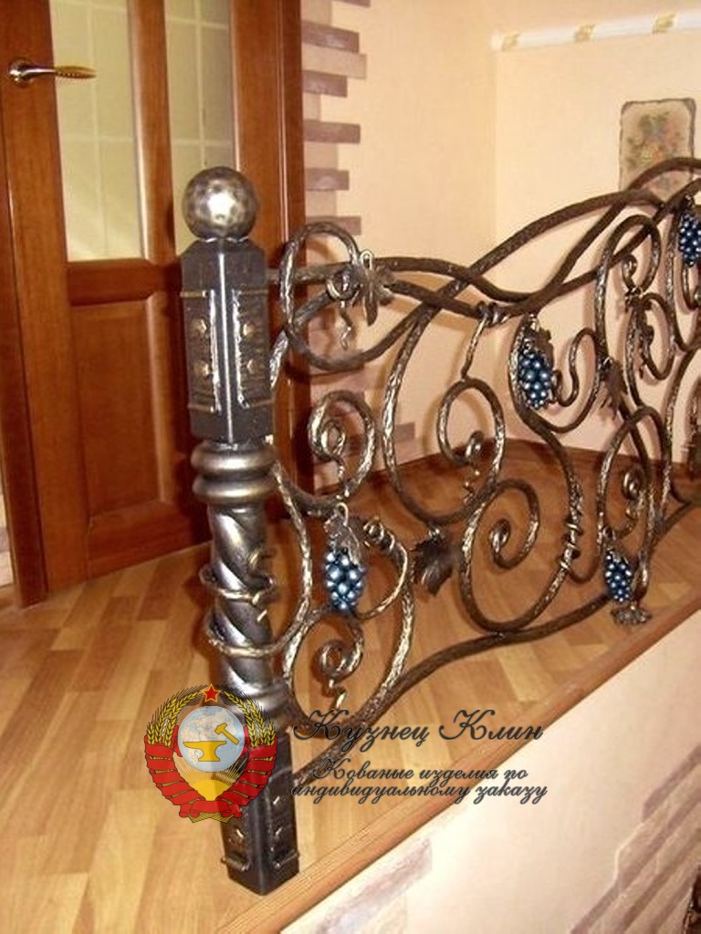 Кованый начальный столб