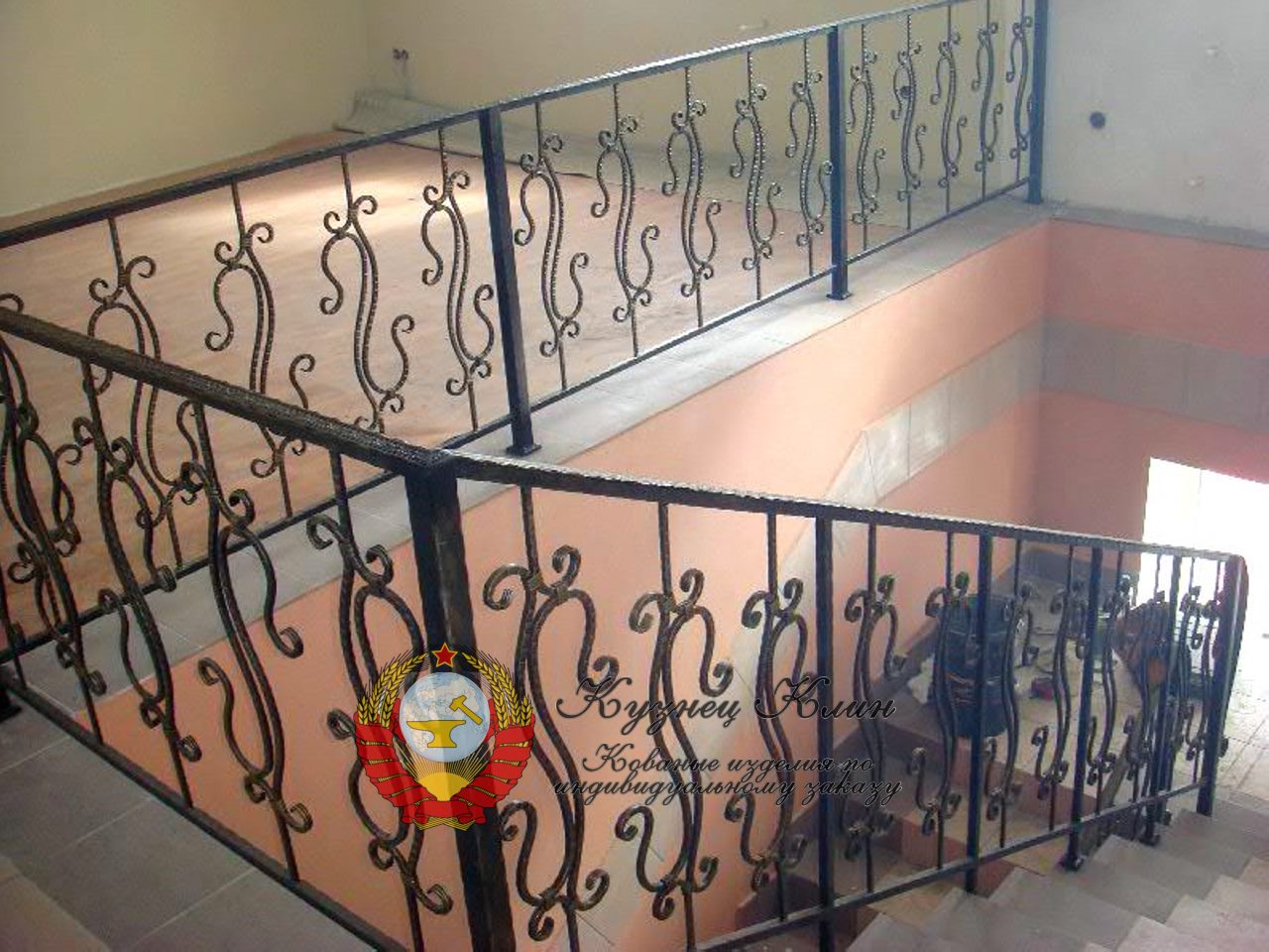 Кованые перила балясина от дизайнера