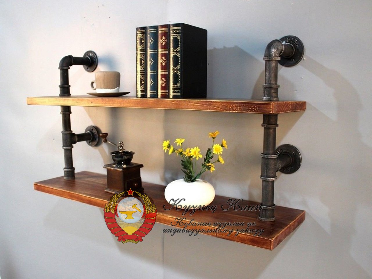 Лофт полочка