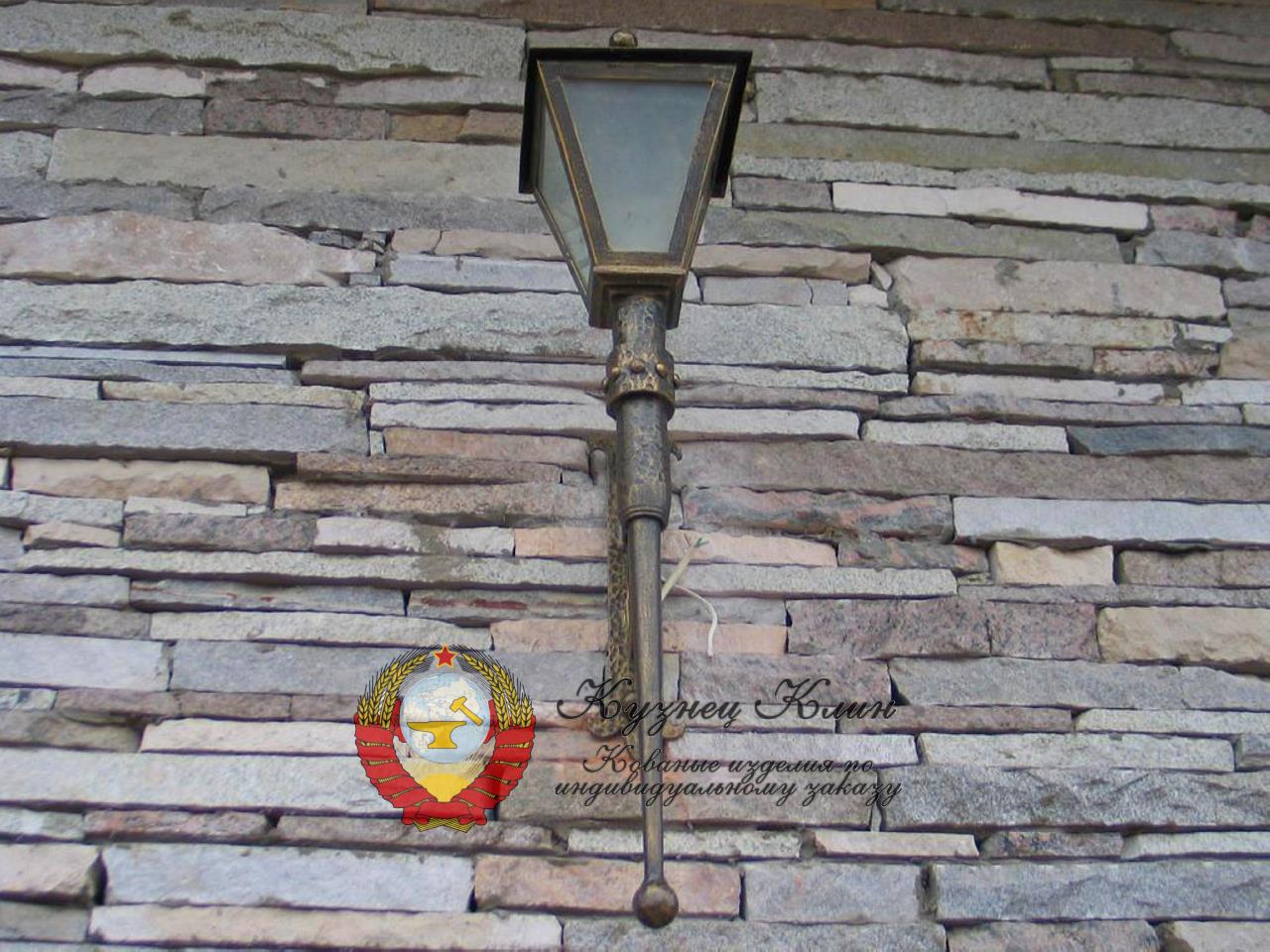 Кованый фонарь классика