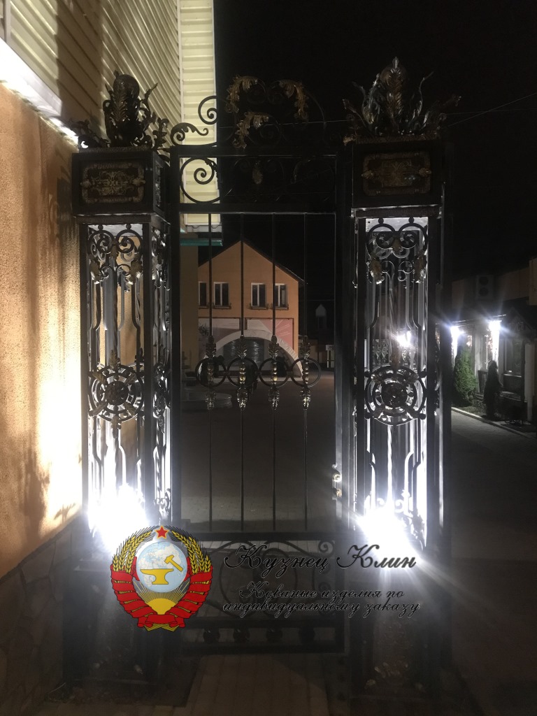 г. ВИДНОЕ КОВАНЫЕ ВОРОТА 3