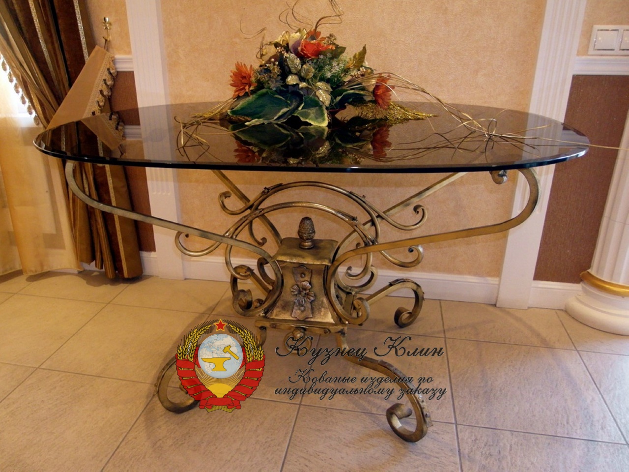 Кованый стол