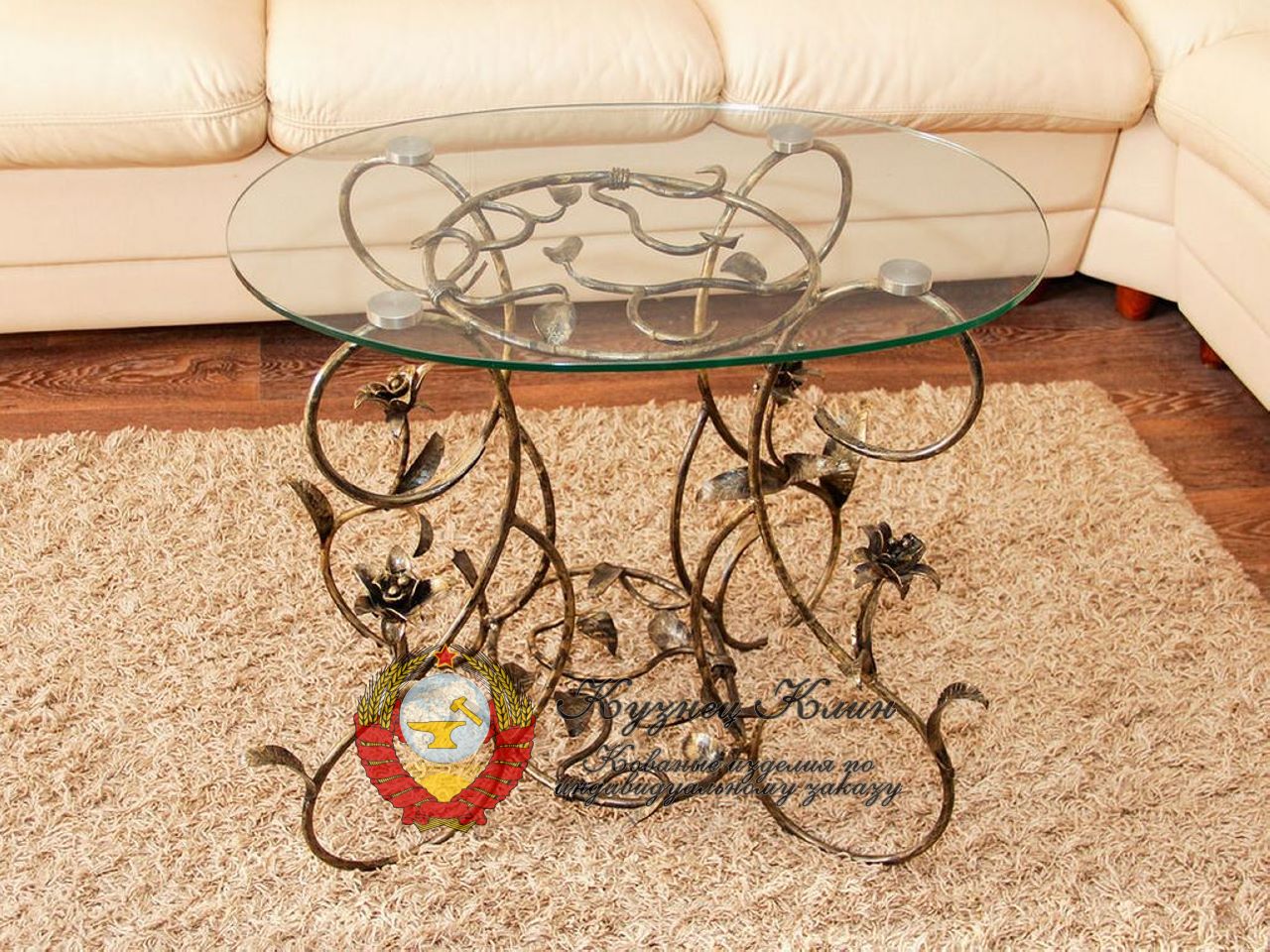 Кованый столик домашний