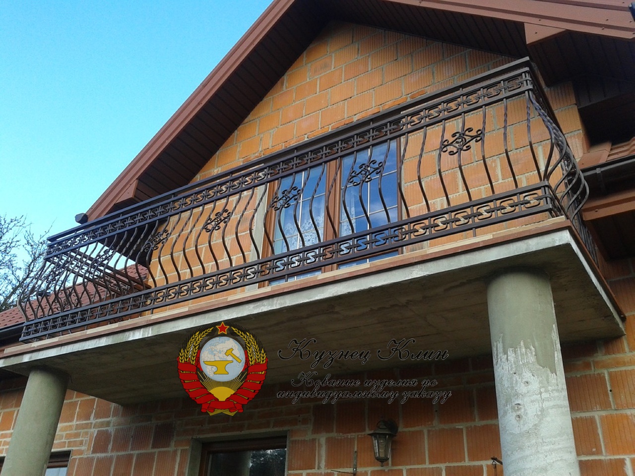 Кованое ограждение классическая италия