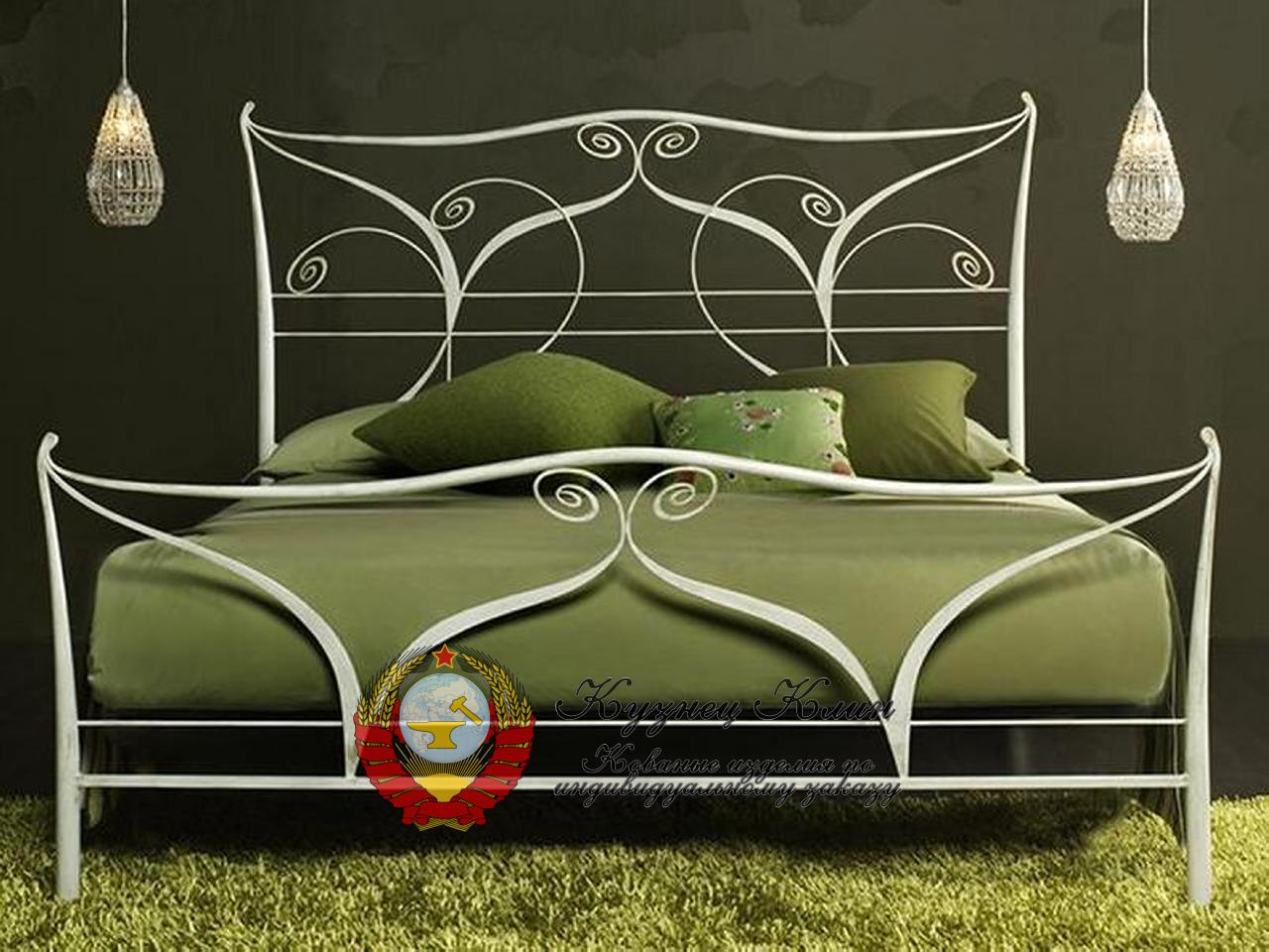 Макет кованой кровати