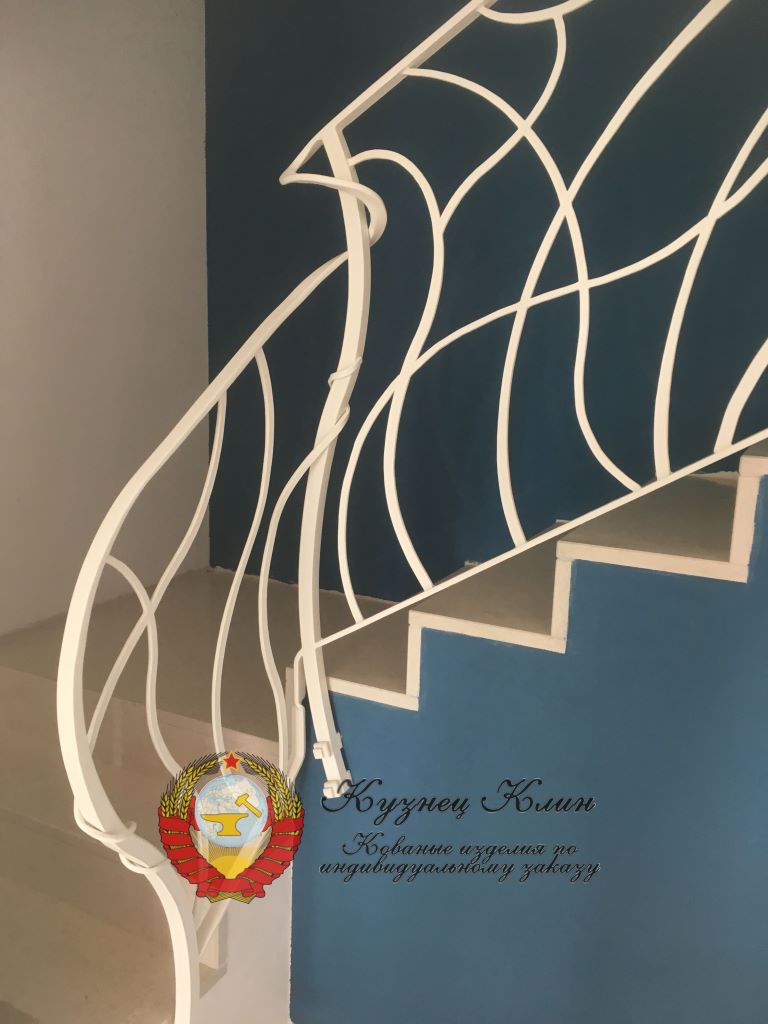 Кованое ограждение дизайнерское